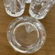 Set of 6 vintage crystal whisky glasses from Royal Cristal Rock.