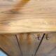 Meuble vintage en bois / meuble bar / vitrine