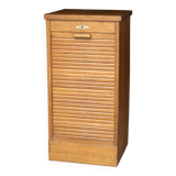 Oak notary cabinet in its original patina (1940s)