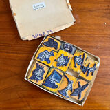 Box of 10 school stamps - sports