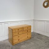 Commode pin Les Arcs 1960