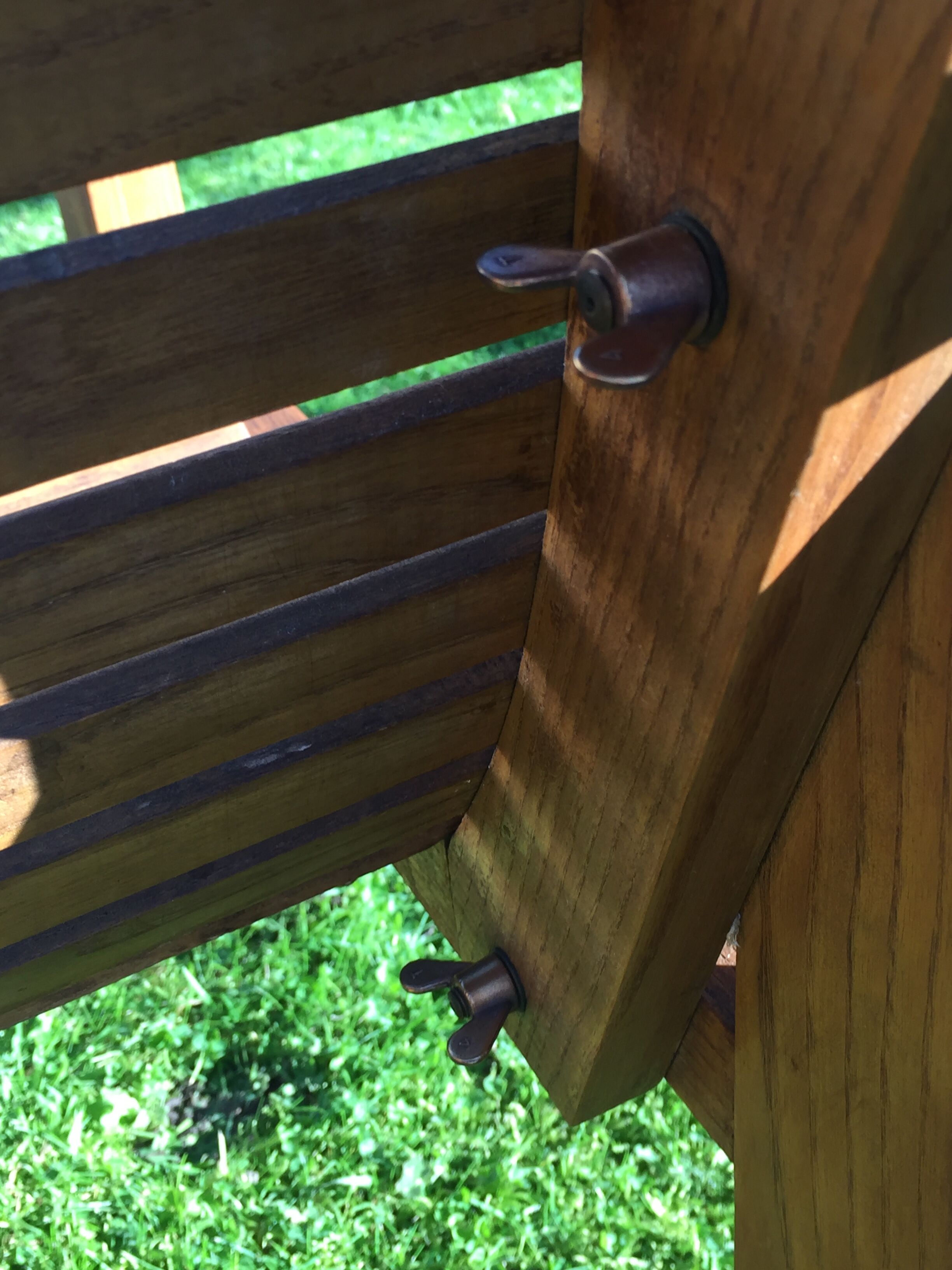Post-war wooden removable chair