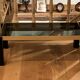Table basse vintage design italien
