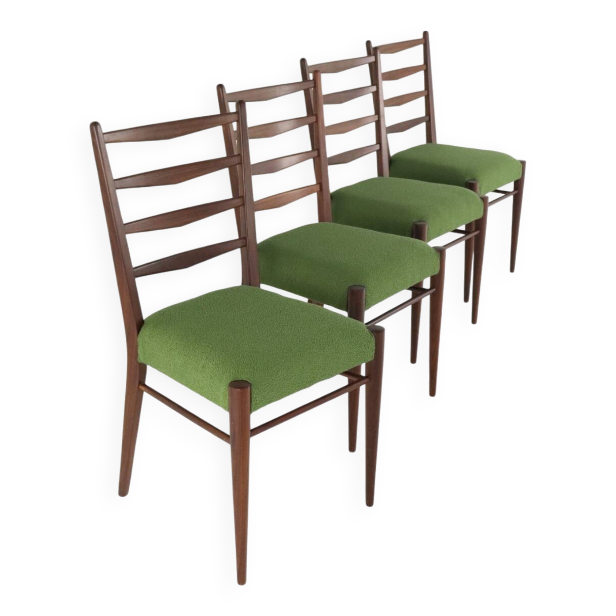 4 chaises Pastoe ST09 en teck 'Bilderdijk'