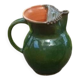 Mid-20th century glazed terracotta pitcher