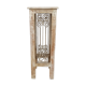 Guéridon ancien en bois et fer forgé