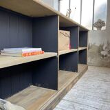 Double-sided counter with XL oak compartments