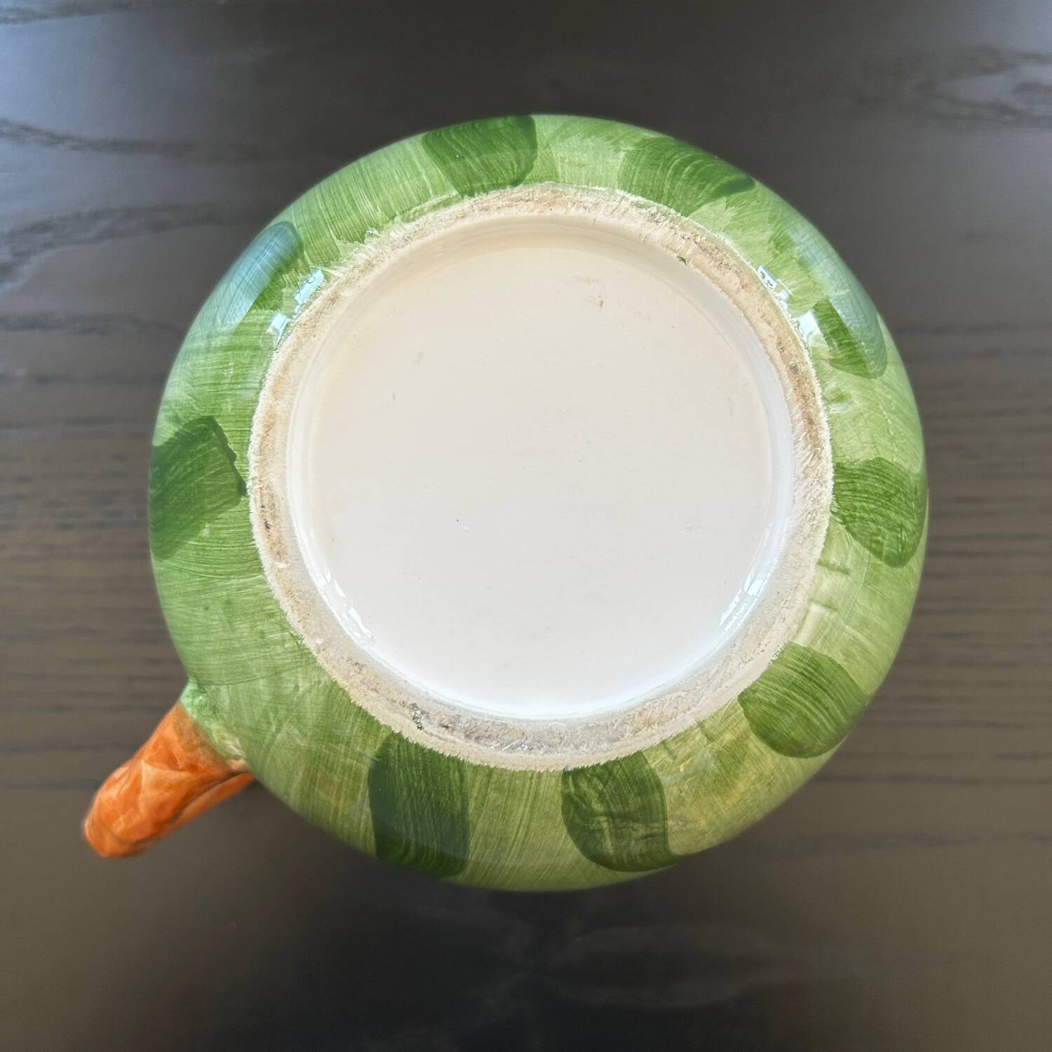 Green Striped Watermelon Pitcher