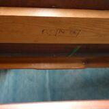 Scandinavian teak coffee table monte and drop, denmark 1960