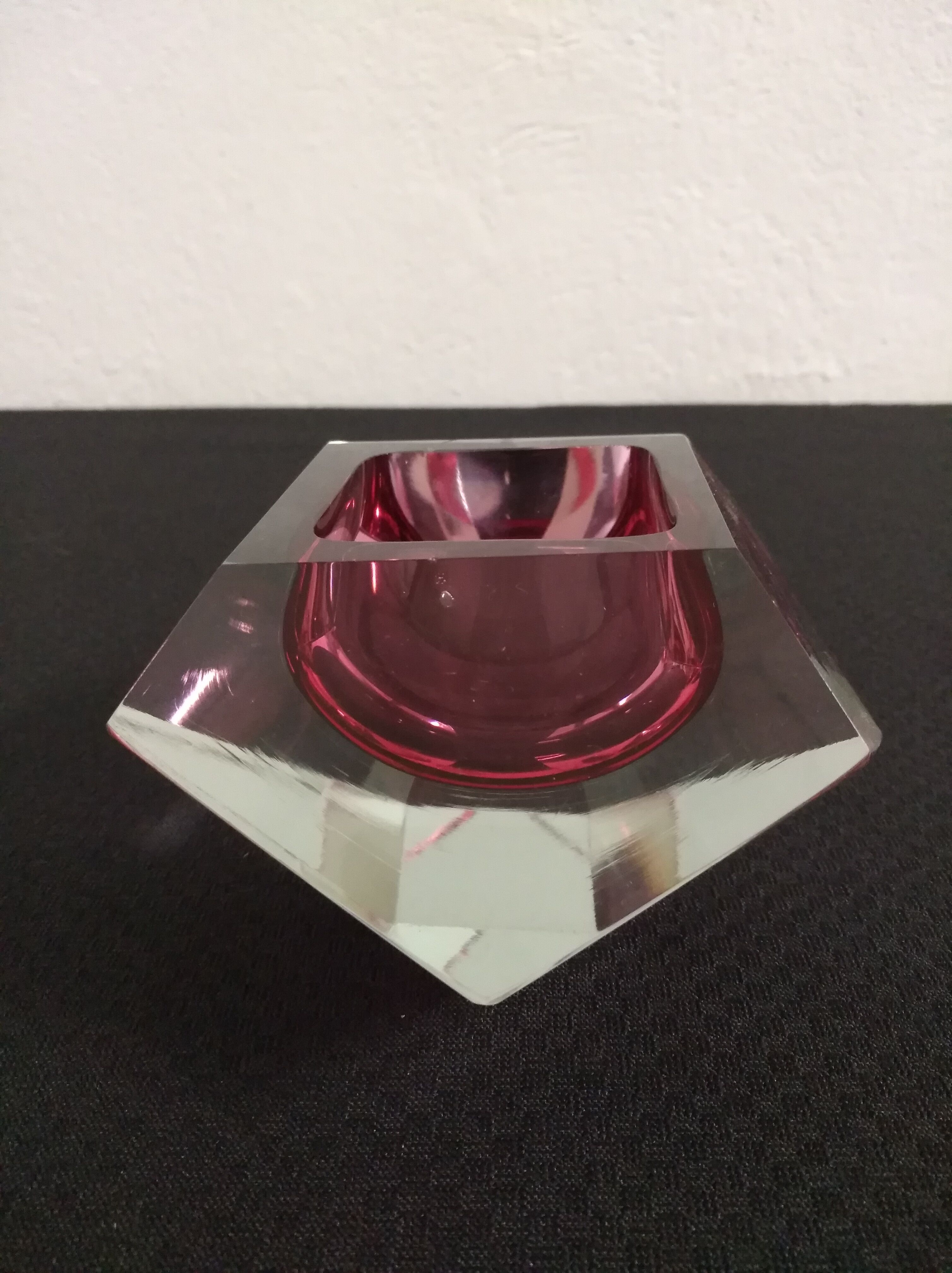 Murano ashtray by Luigi Mandruzzato