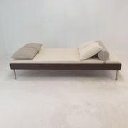 Wengé Daybed with Dedar Cushions and Bolster, 1970s