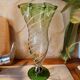 Vase en dégradés de vert Murano