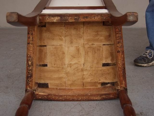 Chair early nineteenth stamped Gaillard