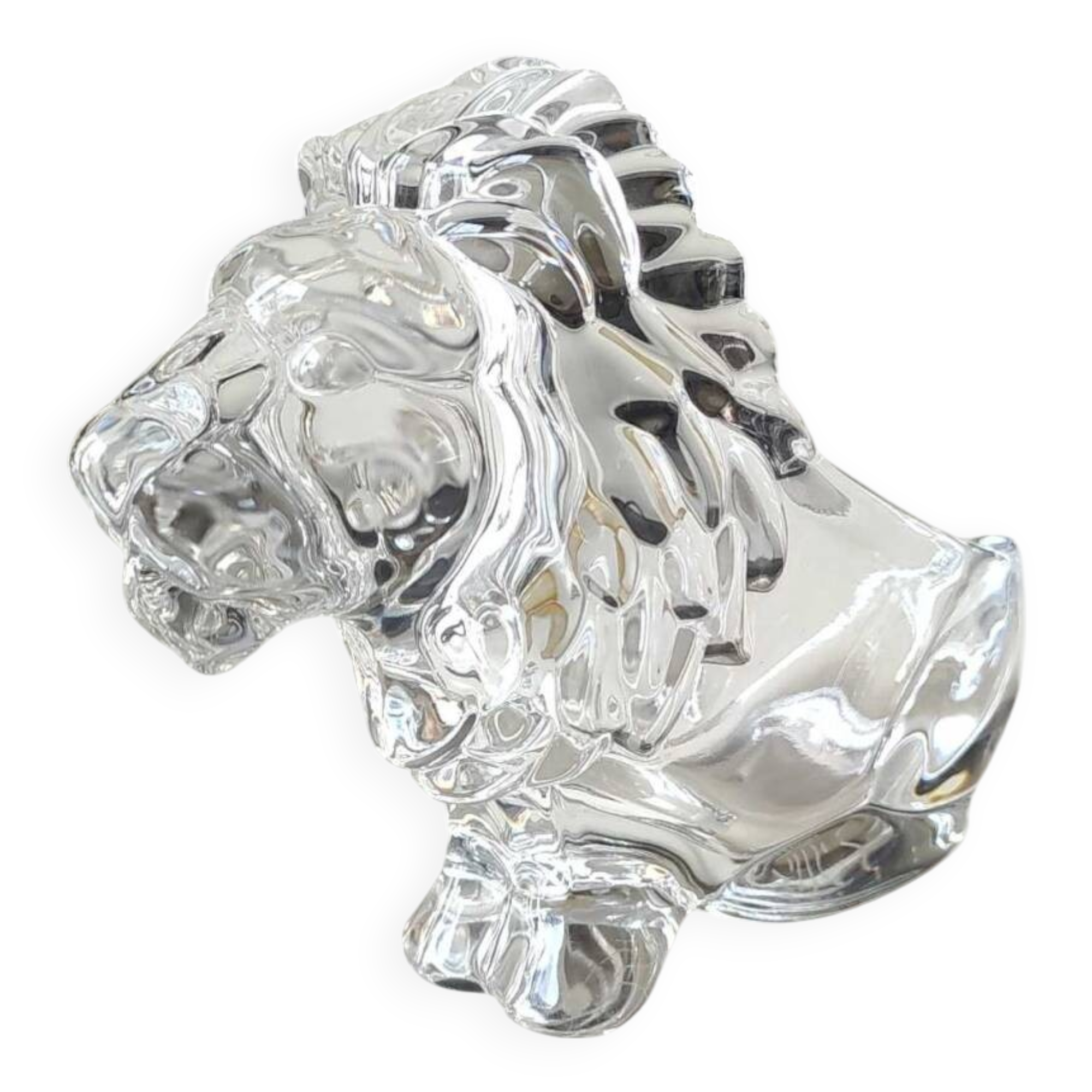 Lion effigy ashtray/Vannes Le Châtel/Art Vannes France