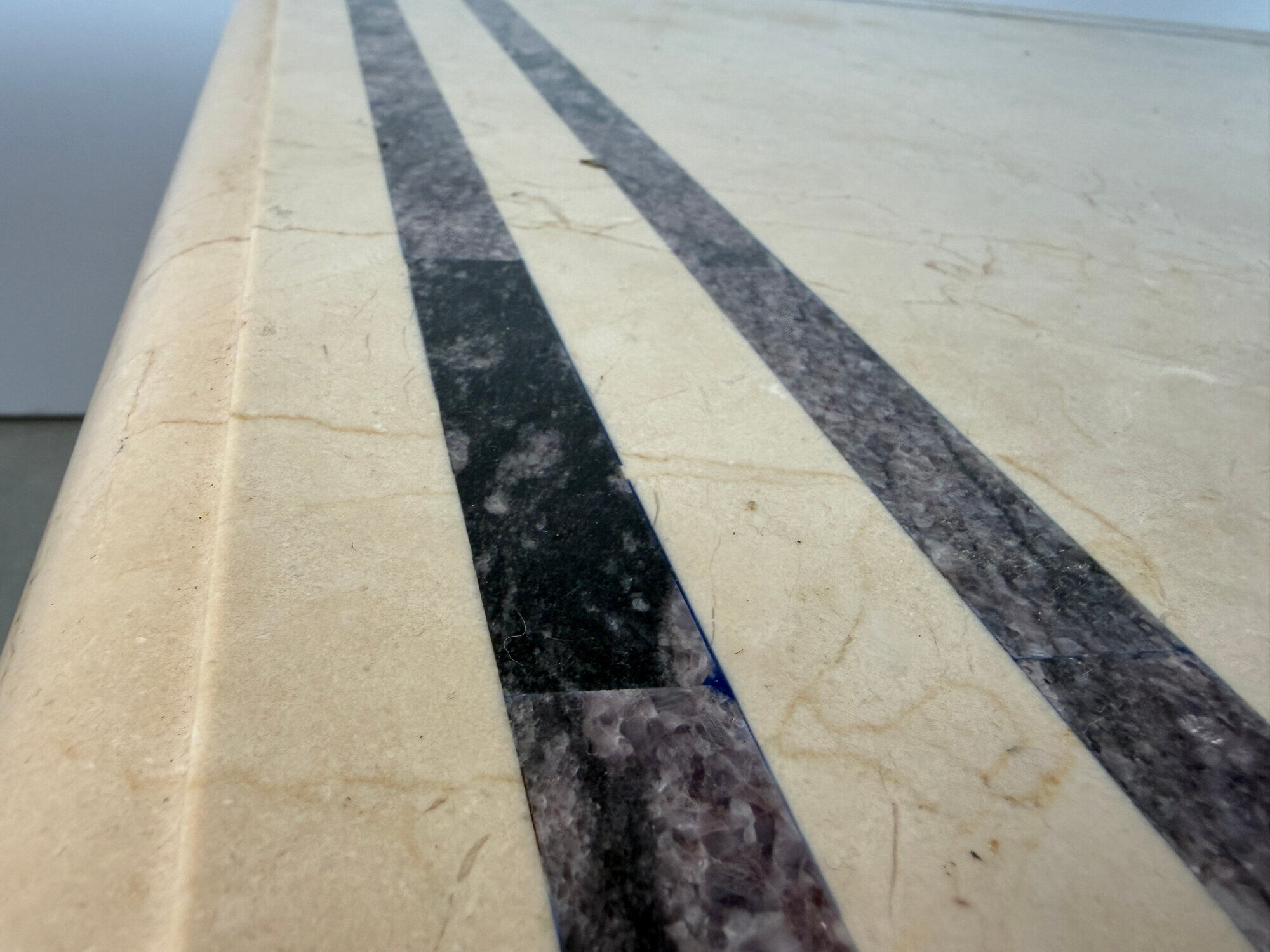 Vintage Italian marble dining table, 1970s