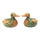 Vintage kitsh duck salt shaker and pepper shaker