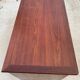 Louis XVI Empire style chest of drawers in solid teak wood with 4 drawers