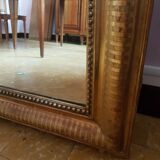 Large mirror gilded louis Philippe 137 x 97cm