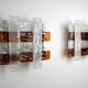 Pair of poliarte sconces by Albano Poli, 1970, Murano Italy
