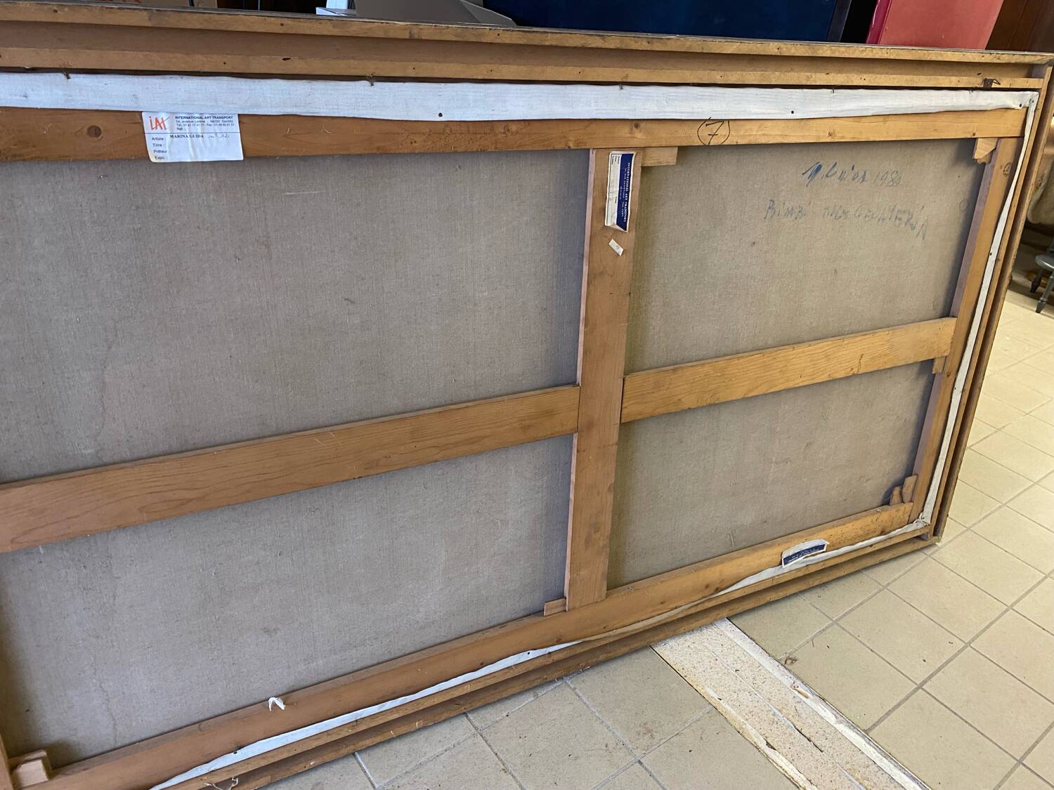 Oil painting painting