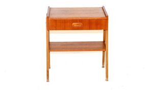 table de chevet en teck, Suède, 1960