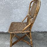 Canned rattan chairs house drucker