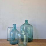 Vintage glass bottles and vases