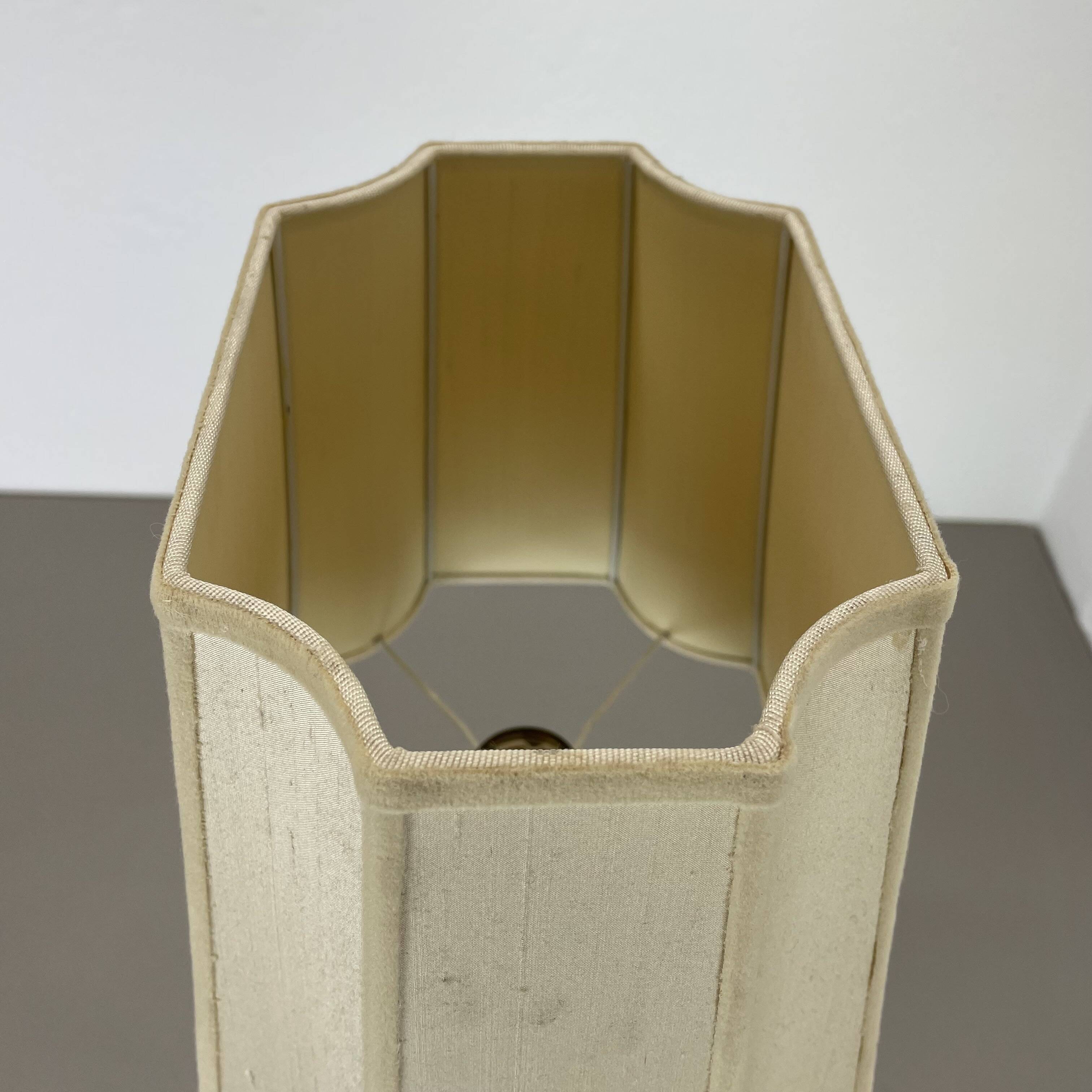 Hollywood Regency Style Brass and Acryl Table Light by WKR Lights, Germany 1970s