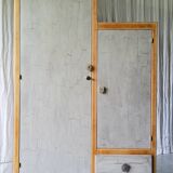 Asymmetrical Parisian wardrobe