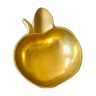 Brass apple trinket bowl