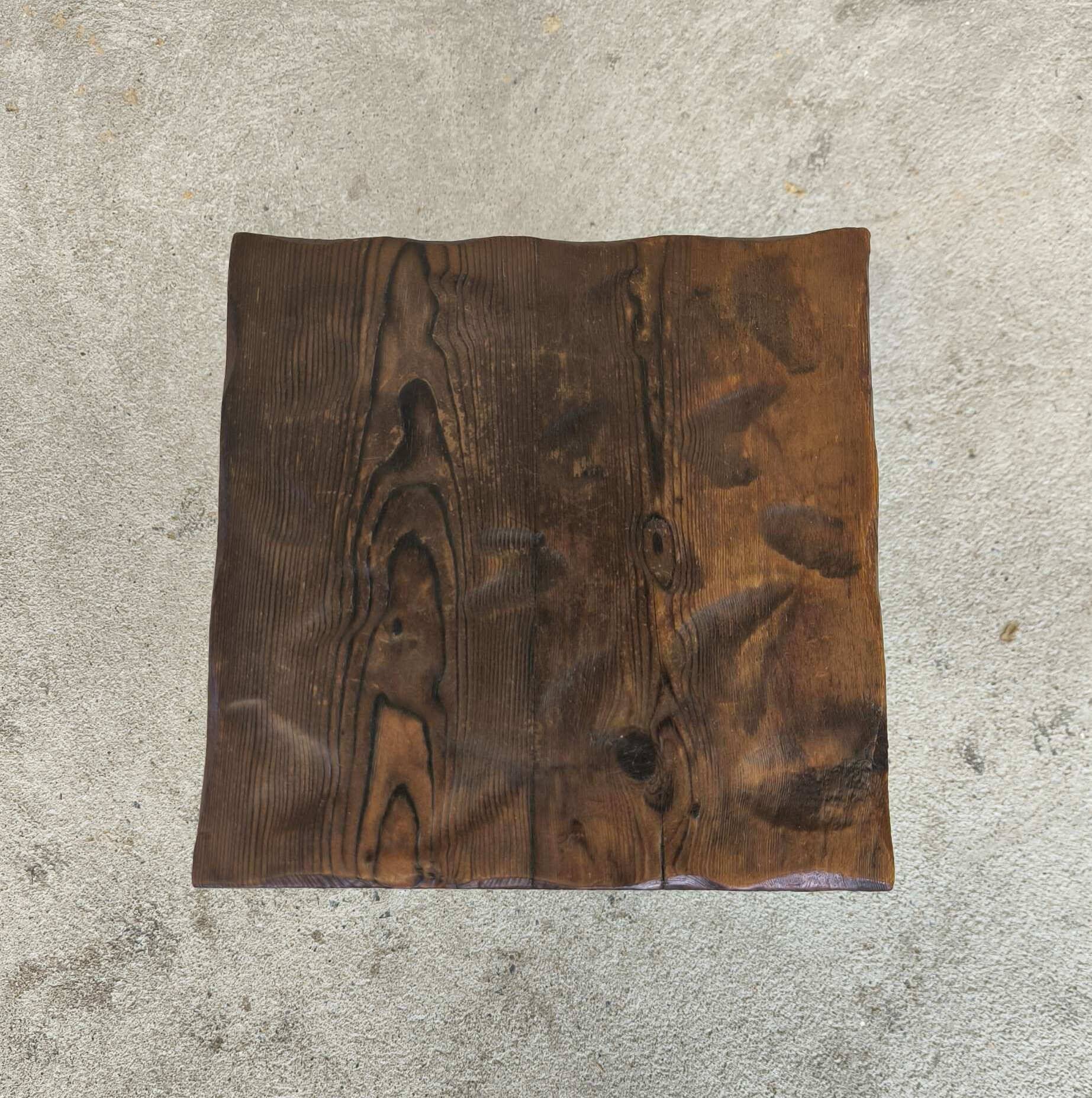 Vintage wooden stool