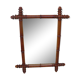 1930 bamboo mirror - 62 x 47 cm
