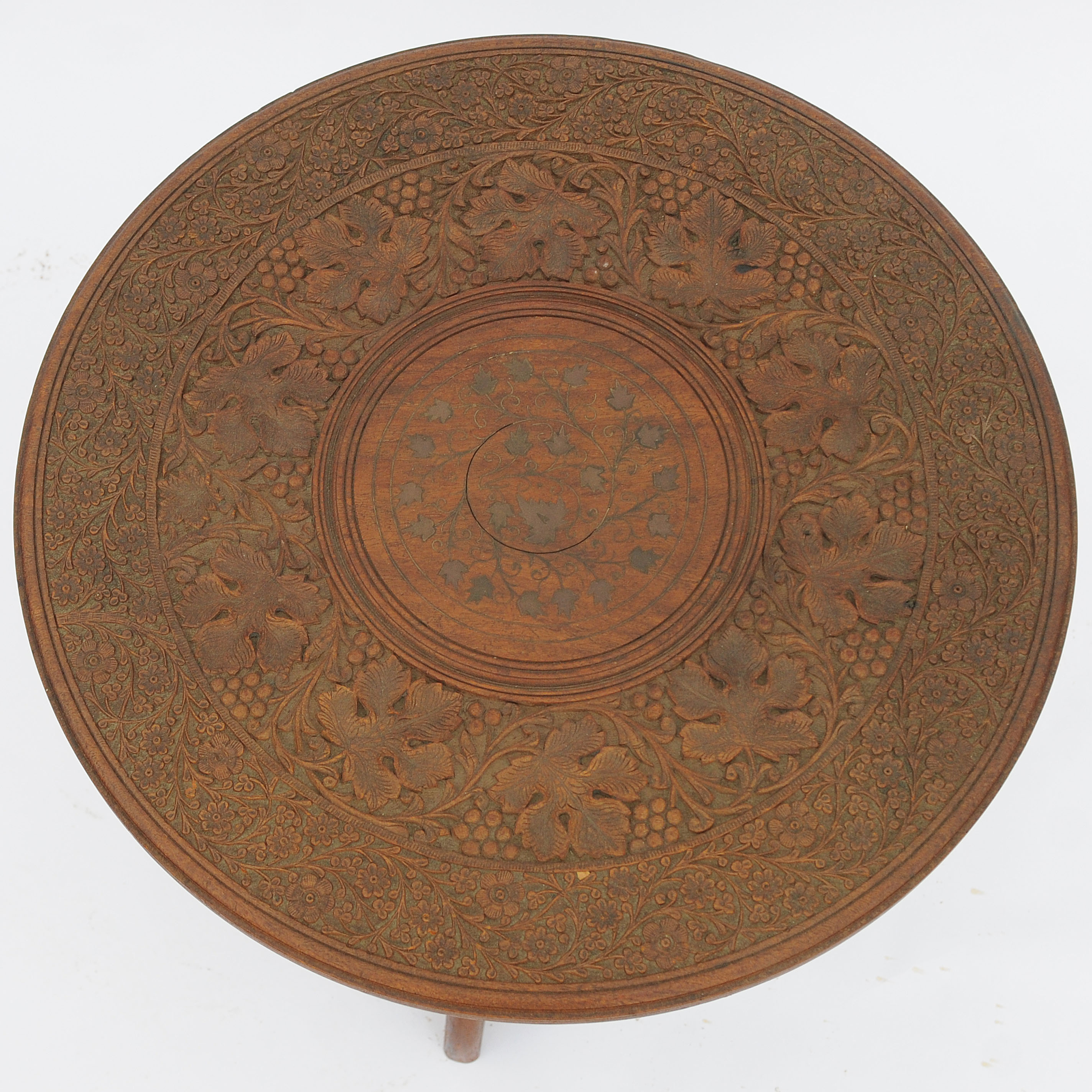 Carved wooden healing