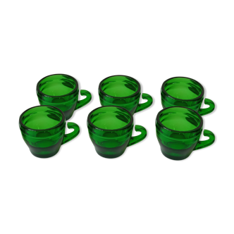 Glass coffee cups