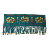 Very beautiful vintage Polish multicoloured wall tapestry 192 cm