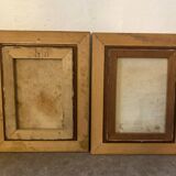 Pair of signed “garden” paintings from 1989