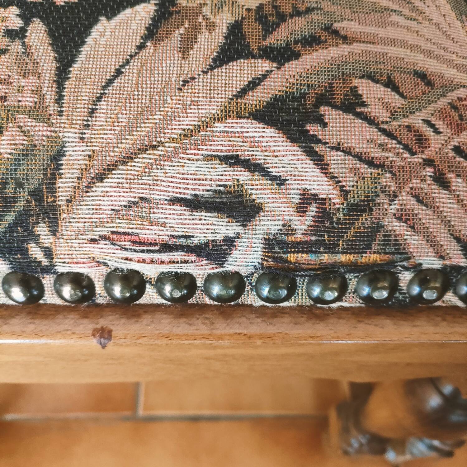 Suite of vintage upholstered chairs