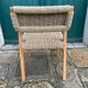 Fauteuil en jacinthe d’eau