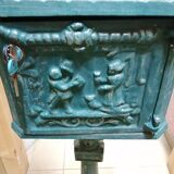 Old cast iron mailbox "Relais de Poste"