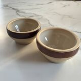 Lot of 2 small bowls Digoin
