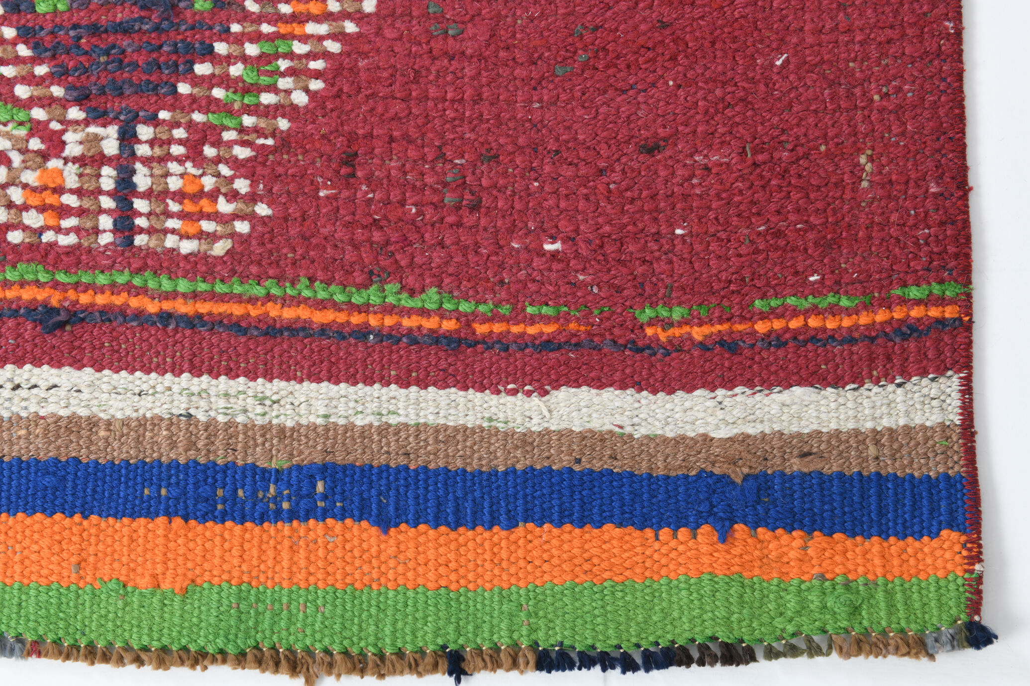 3x12 Vintage Herki Runner Rug,83x358Cm