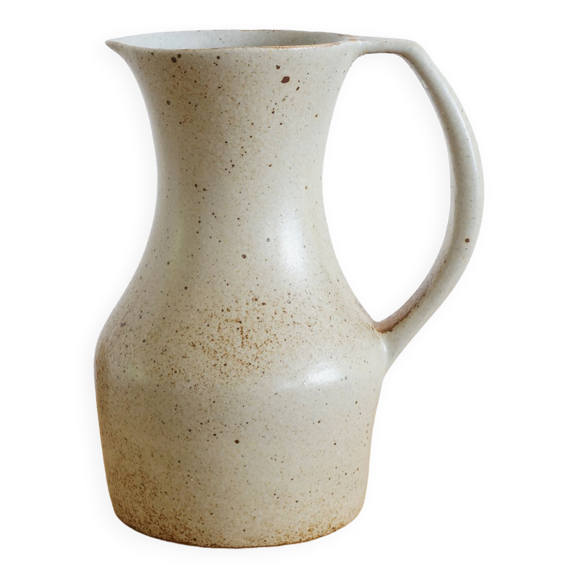 Pyrite stoneware pitcher 1970s