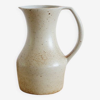 Pyrite stoneware pitcher 1970s