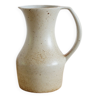 Pyrite stoneware pitcher 1970s