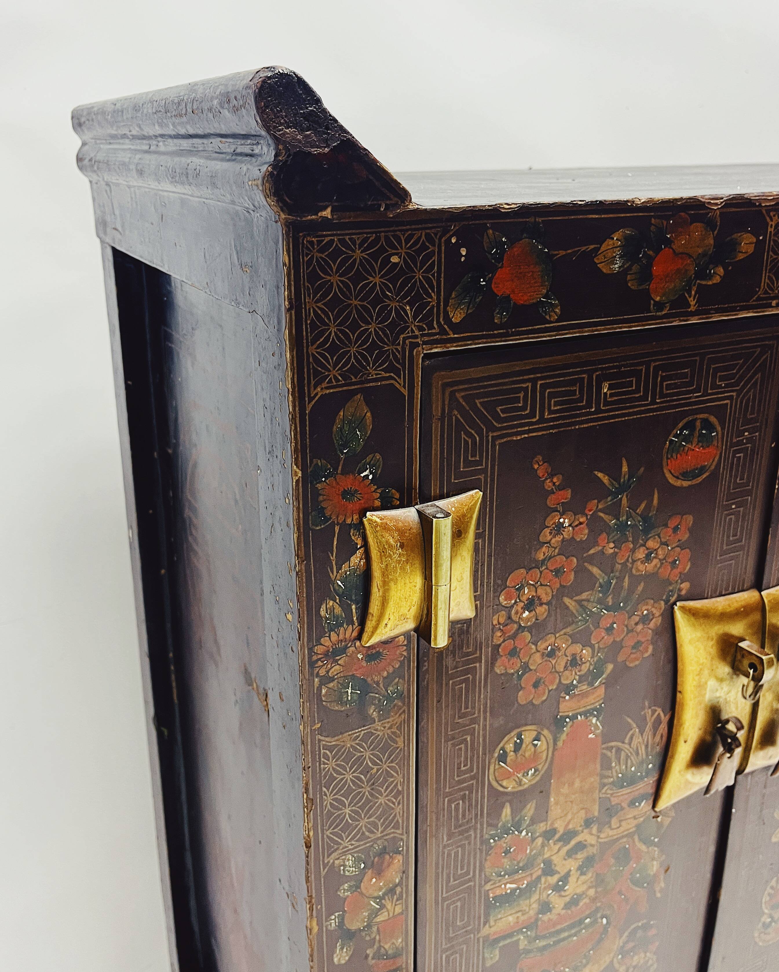 Chinese lacquer cabinet