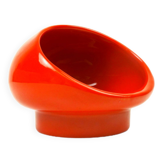 Space age mid century ceramic snack bowl by Studio Opi for Gabbianelli