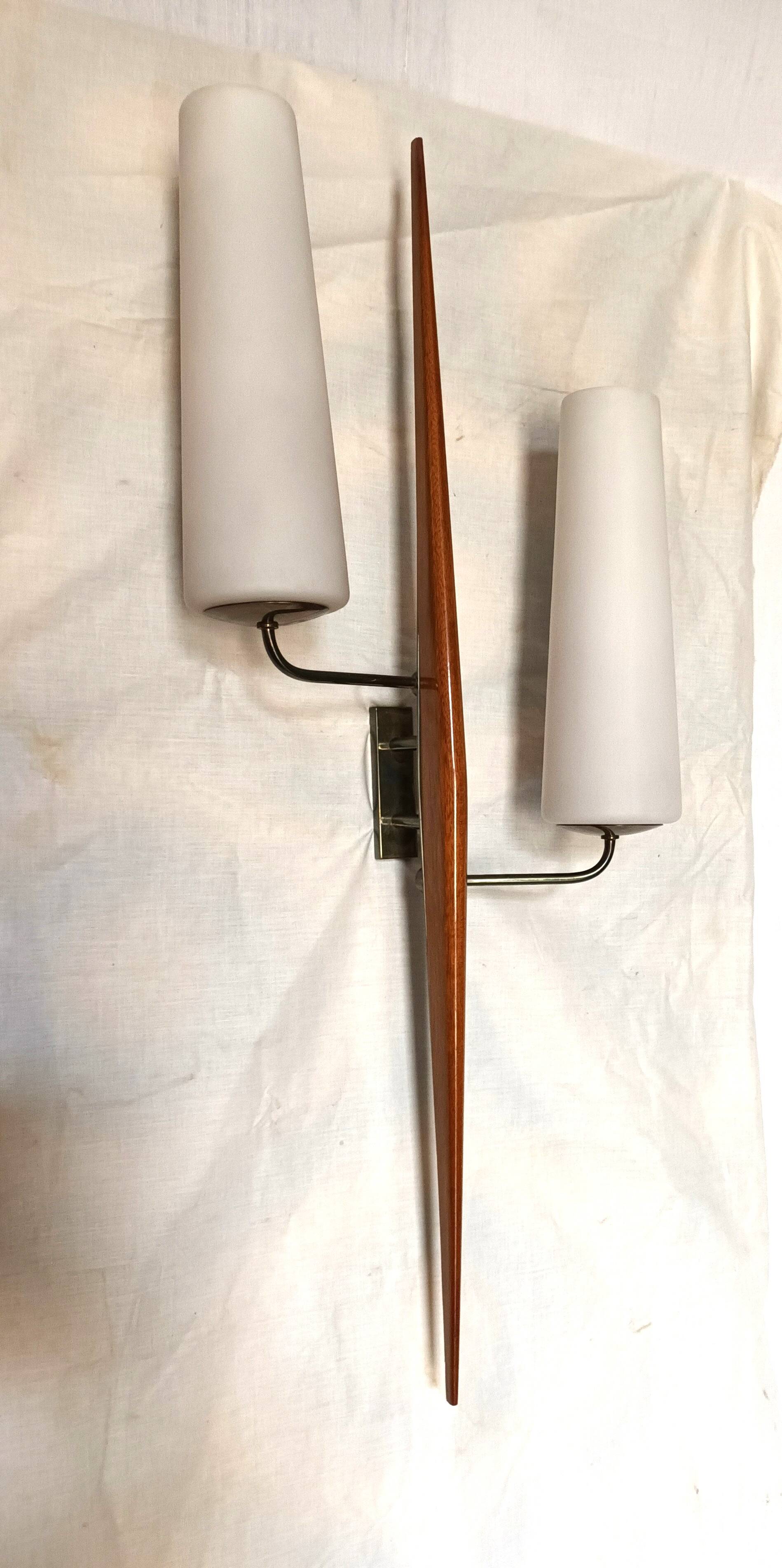 Large Arlus wall light, 1950s