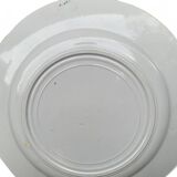 Talking plate 20cm 1965 Boulogne sur Mer France Côte d'Opale old vintage ceramic