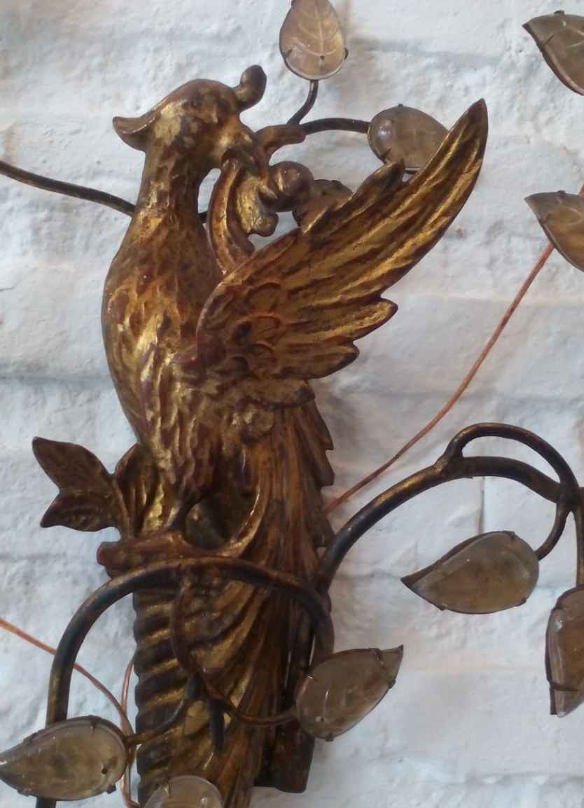 Wall lamps of Maison Baguès France 1940