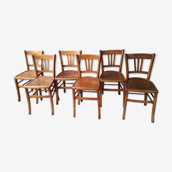 Set de 6 chaises bistrot Luterma